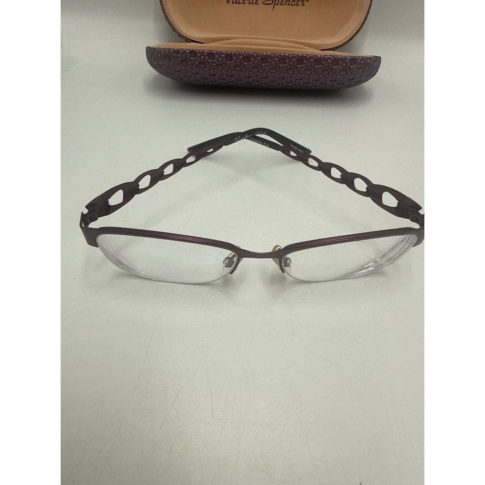 Valerie Spencer‎ 9277 Plum Purple Eyeglass Frames 51/16/135, with case